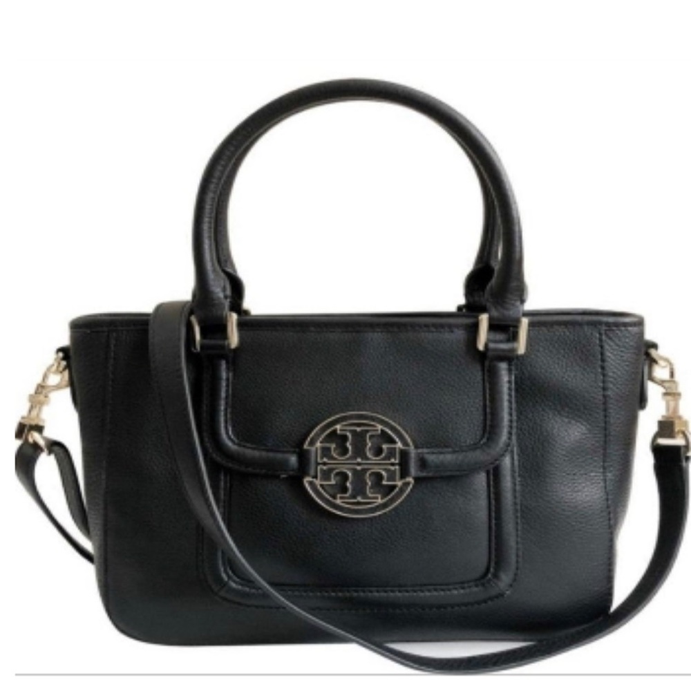 Tory Burch Black Leather Crossbody Bag